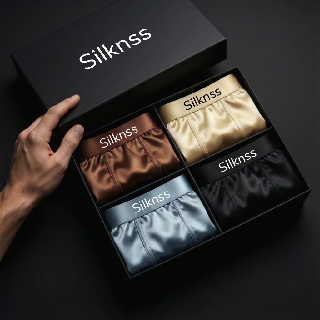 Premium Silk Boxers | All-Day Comfort